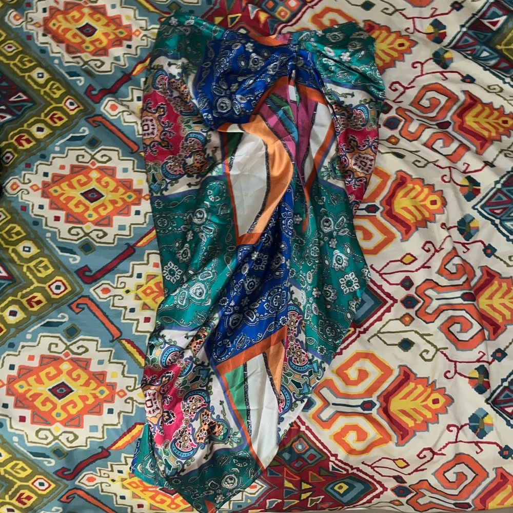 Colorful Patterned Skirt